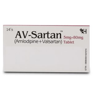 AV-Sartan 5mg+160mg Tablet 14 ‘S