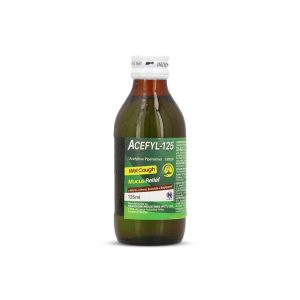 Acefyl Wet Cough Mucus Relief 125mg/5ml Syrup 60 ml