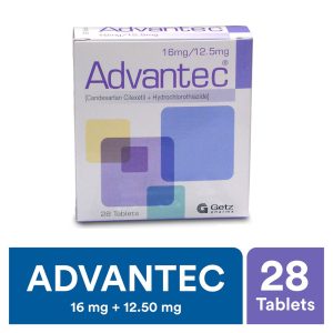 Advantec 16mg+12.5mg Tablet 7 ‘S