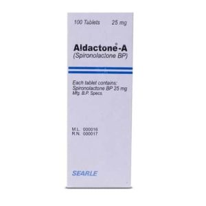 Aldactone-A 25mg Tablet 100 ‘S