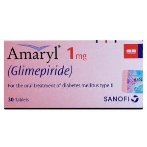 Amaryl 1mg Tablet 15 ‘S
