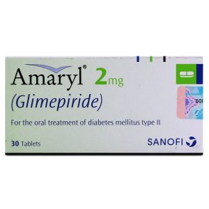 Amaryl 2mg Tablet 15 ‘S