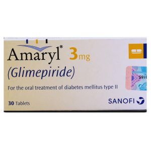 Amaryl 3mg Tablet 15 ‘S