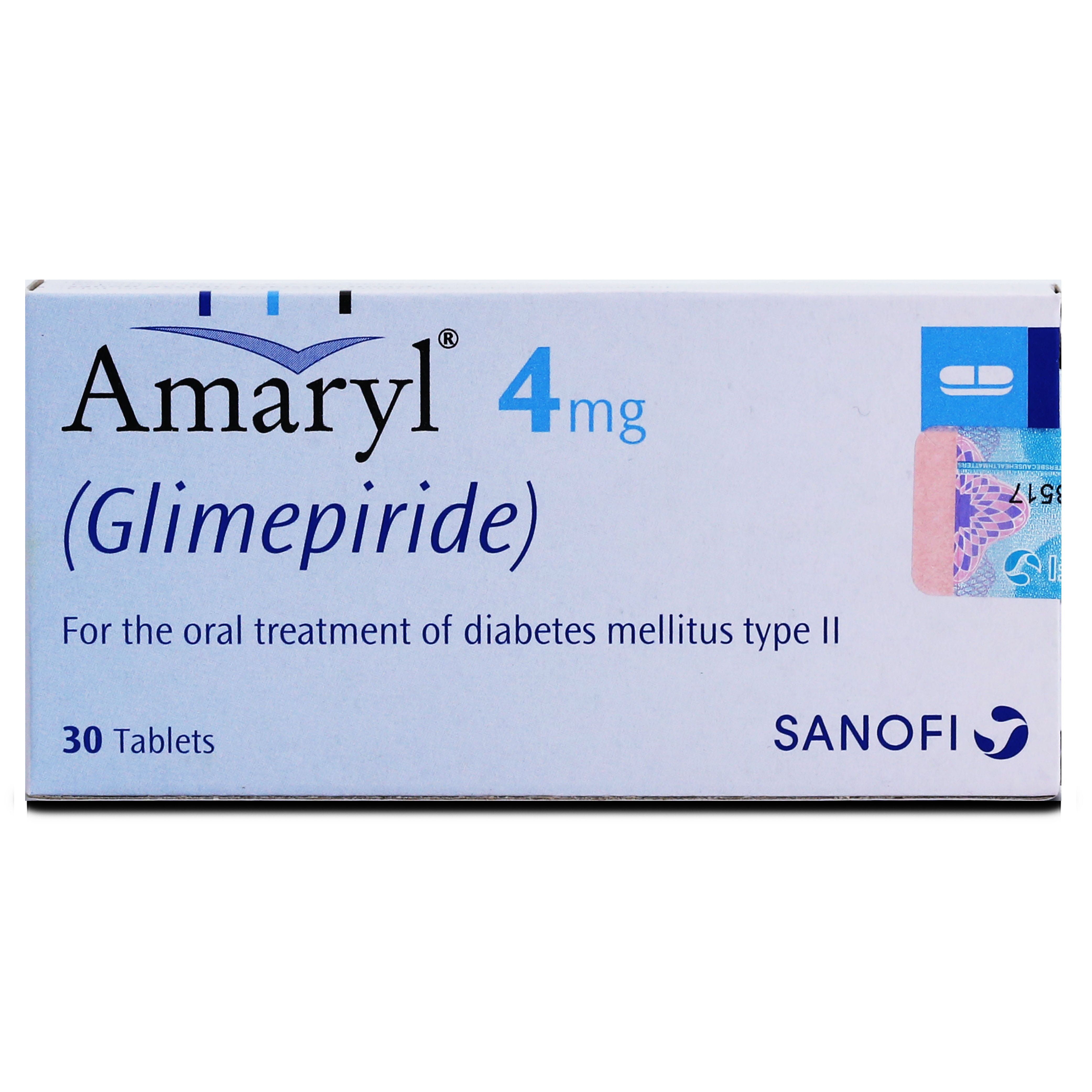 Amaryl 4mg Tablet 15 S Uses Benefits Side Effects