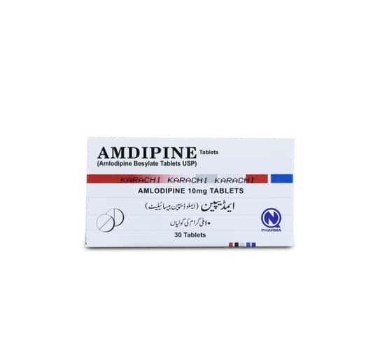 Amdipine 10mg Tablet 10 'S