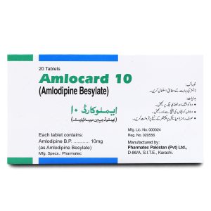 Amlocard 10mg Tablet 10 ‘S