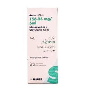 Amoxi-Clav 156.25mg/5ml Suspension 60 ml