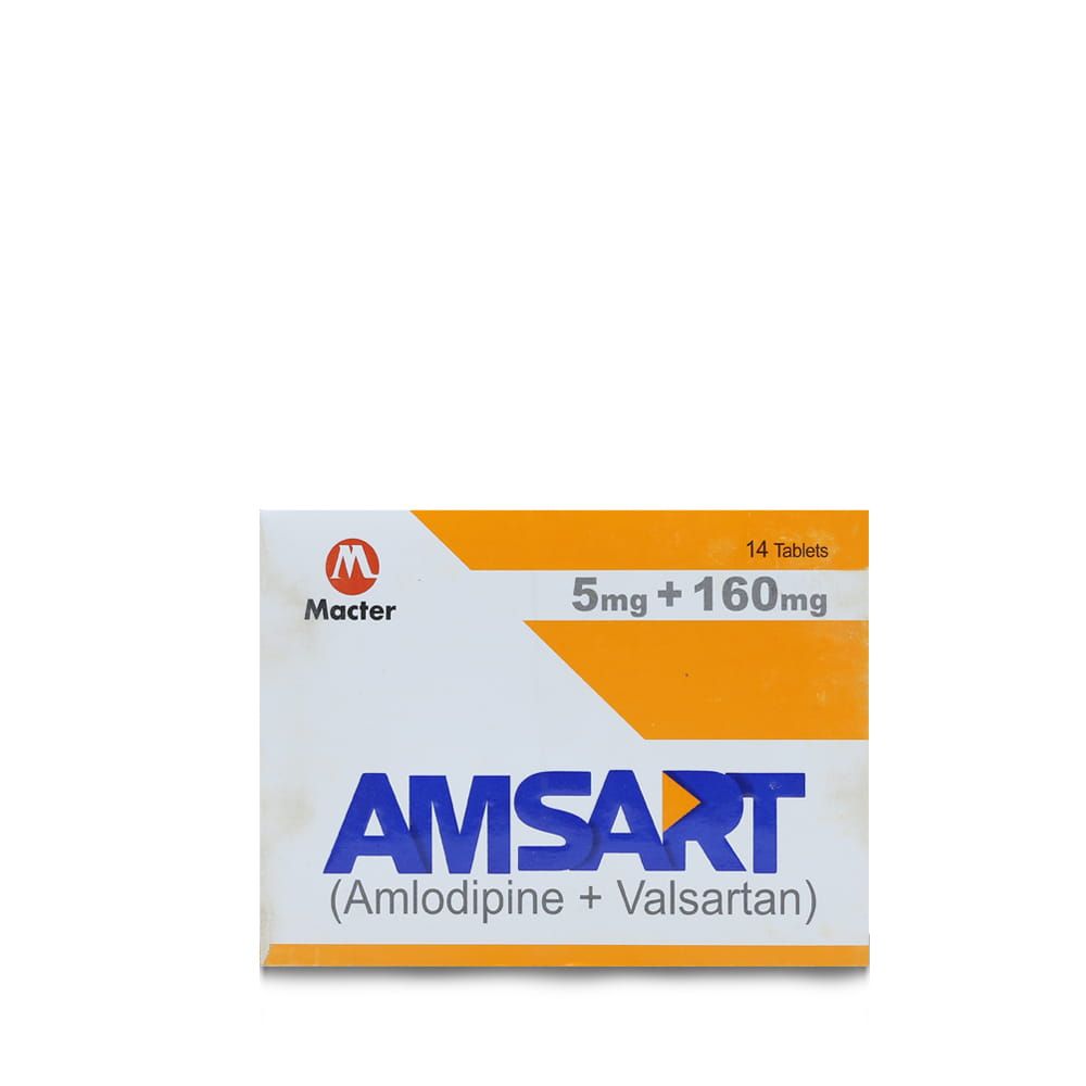 Amsart 5mg/160mg Tablet 7 'S