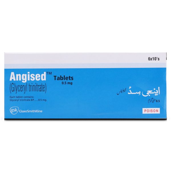 Angised 0.5mg Tablet 6 'S - Uses, Benefits, Side Effects