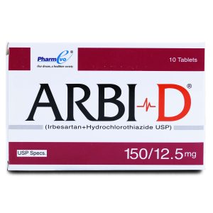 Arbi-D 150mg+12.5mg Tablet 10 ‘S