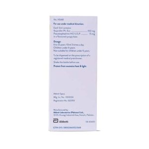 Arinac 100mg+15mg/5ml Suspension 120 ml