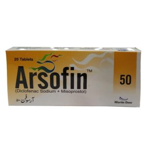 Arsofin 50mg+0.2mg Tablet 10 ‘S