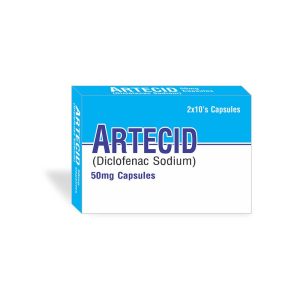 Artecid 50mg Capsule 10 ‘S