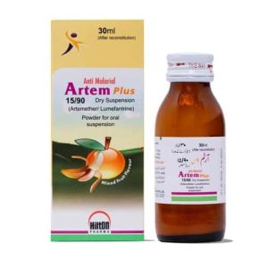 Artem Plus 15mg+90mg Suspension 60 ml