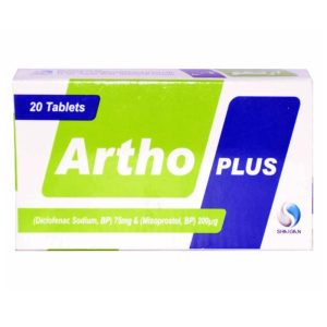 Artho Plus 75mg/200mcg Tablet 10 ‘S