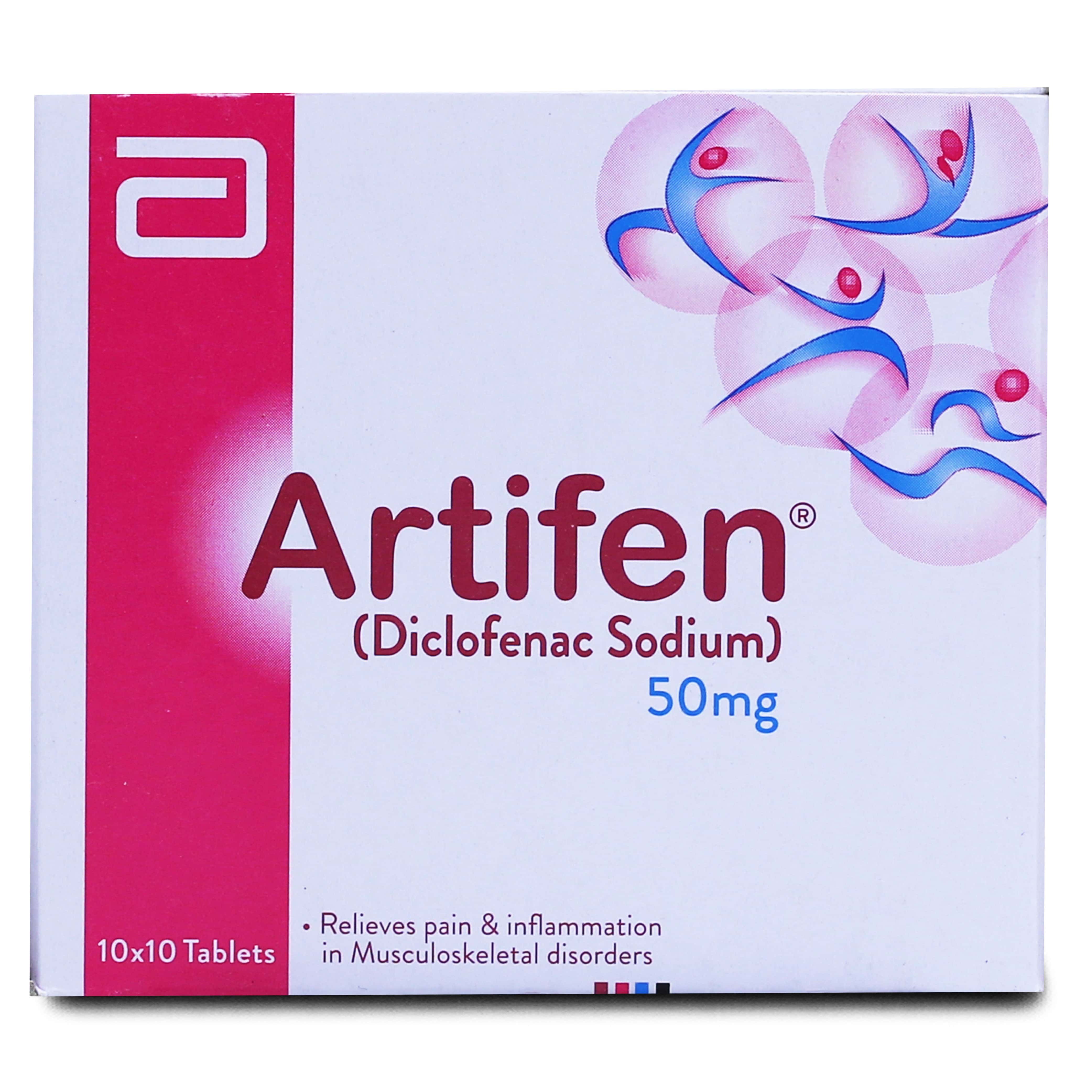 Artifen 50mg Tablet 10 'S