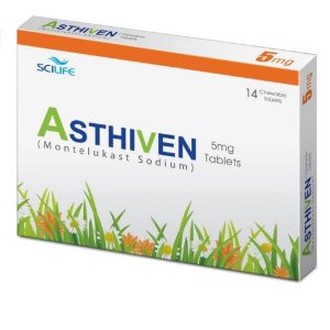 Asthiven 5mg Tablet 14 ‘S