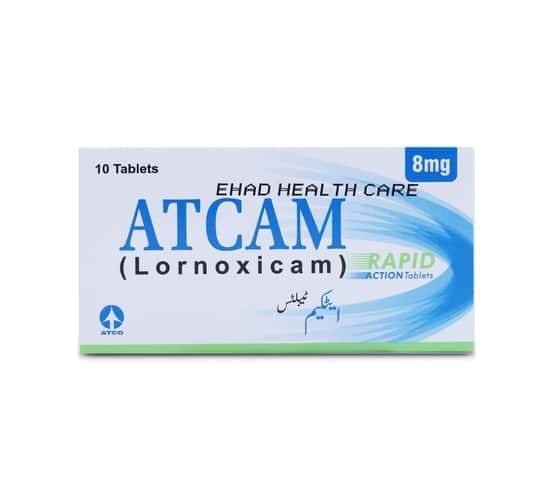 Atcam Rapid Action 8mg Tablet 10 'S