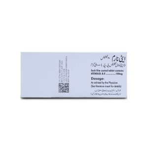 Atenorm 100mg Tablet 10 ‘S
