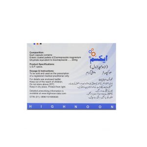 Axesom 20mg Capsule 7 ‘S