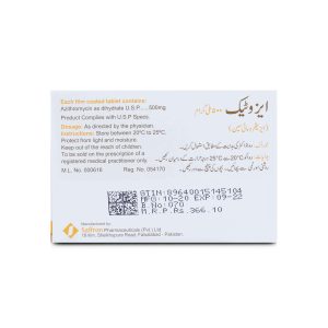 Azotek 500mg Tablet 6 ‘S