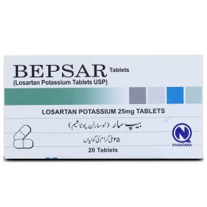 Bepsar 25mg Tablet 10 ‘S