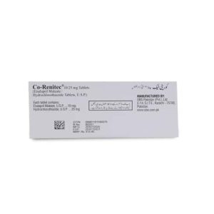 CO-Renitec 10mg+25mg Tablet 10 ‘S