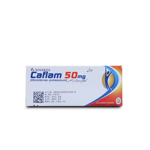 Caflam Caflam 50mg Tablet 10 'S - Uses, Benefits, Side Effects
