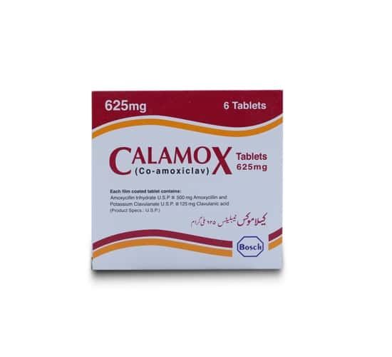 Calamox 625mg Tablet 6 'S
