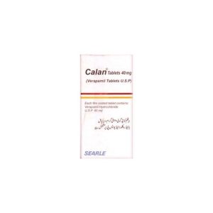 Calan 40mg Tablet 50 ‘S