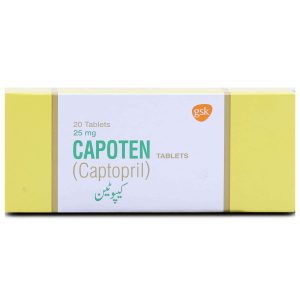 Capoten 25mg Tablet 10 ‘S