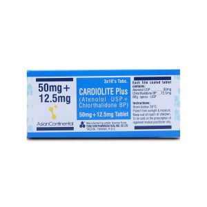 Cardiolite Plus 50mg+12.5mg Tablet 10 ‘S