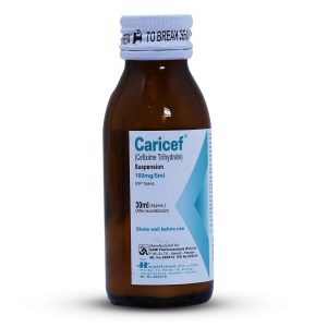 Caricef 100mg/5ml Suspension 30 ml