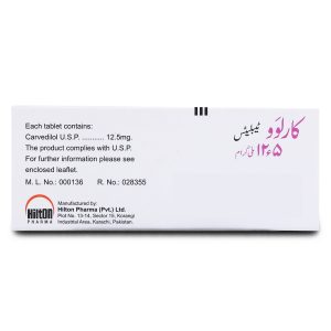 Carlov 12.5mg Tablet 10 ‘S