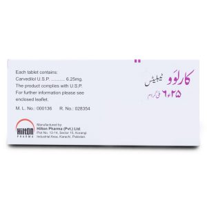 Carlov 25mg Tablet 10 ‘S