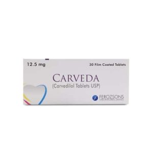 Carveda 12.5mg Tablet 10 ‘S