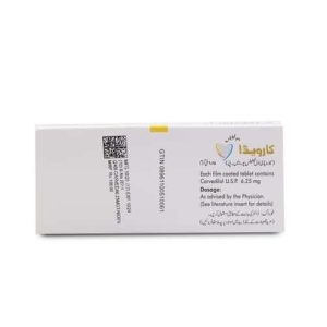 Carveda 25mg Tablet 10 ‘S