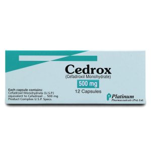 Cedrox 500mg Capsule 12 ‘S