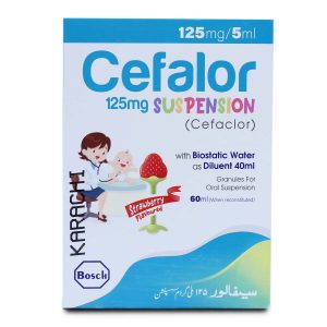 Cefalor 125mg/5ml Suspension 60 ml