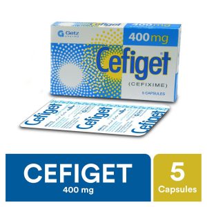 Cefiget 400mg Capsule 5 ‘S