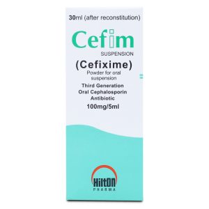 Cefim 100mg/5ml Suspension 30 ml