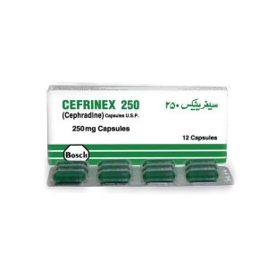 Cefrinex 250mg Capsule 12 ‘S