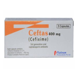 Ceftas 200mg Capsule 5 ‘S