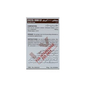 Celtis IV 500mg Injection 1 vial