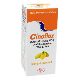 Cinoflox 125mg/5ml Suspension 30 ml