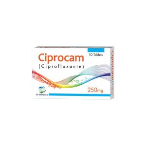 Ciprocam 250mg Suspension 60 ml