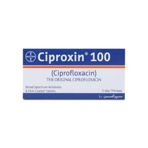 Ciproxin 100mg Tablet 6 ‘S