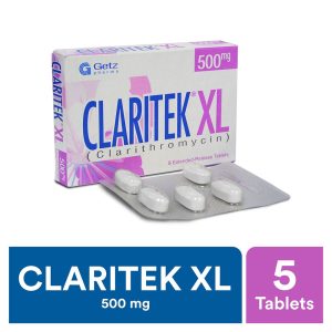 Claritek XL 500mg Tablet 5 ‘S