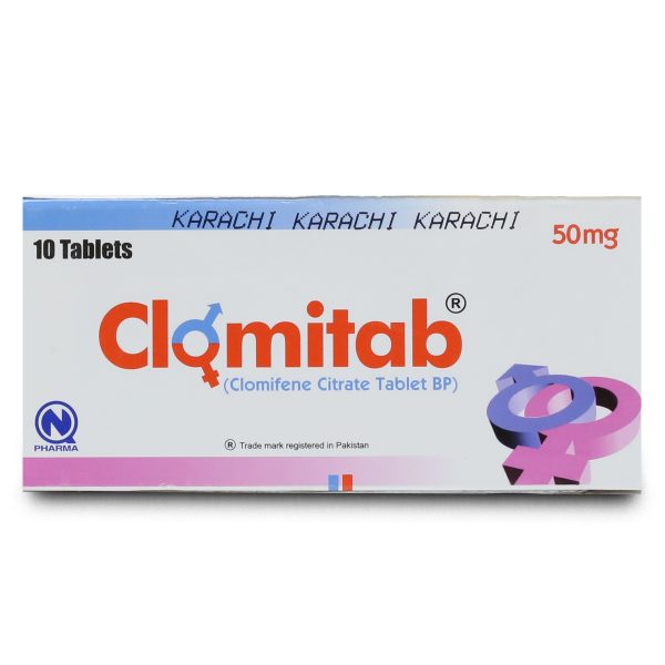 Clomitab 50mg Tablet 10 'S