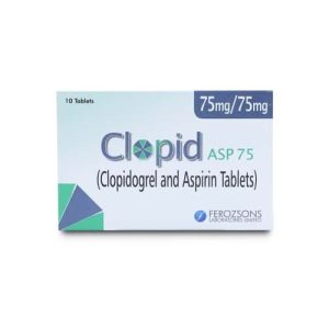Clopid ASP 75mg+75mg Tablet 10 ‘S